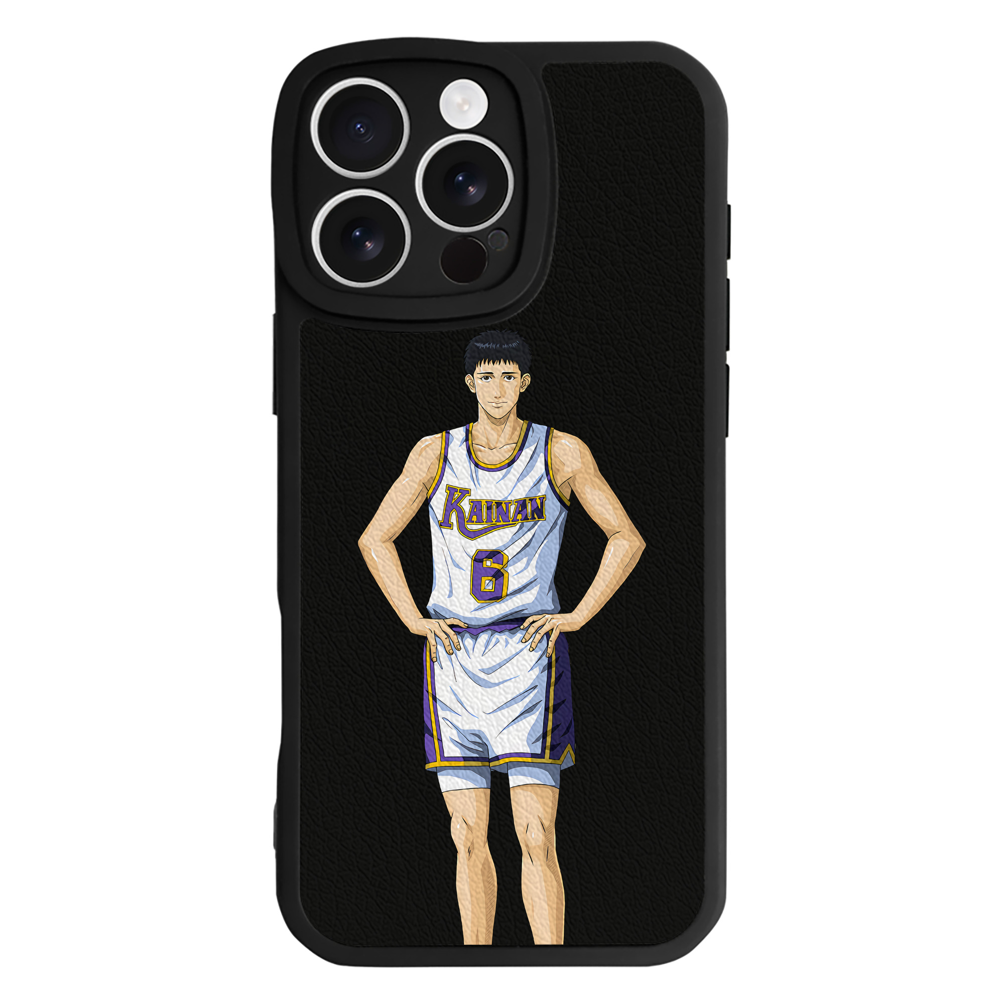 （画像用） SLAM DUNK／スラムダンク 【iPhone 16シリーズ対応】シリコンスマホケース（レザー調） 材質：シリコン